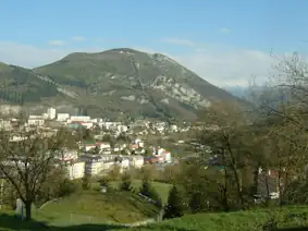 Le Pic du Jer depuis Lurdes Photo: LeZibou