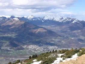 Argelès-Gazost depuis le Hautacam