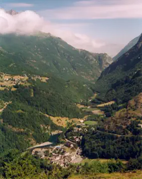 Village de Gèdre et vallée de Gavarnie