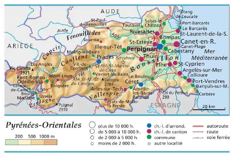 Département des Pyrénées Orientales