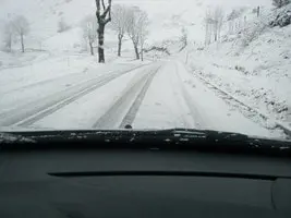 Montée à Peyresourde le 26 novembre 2012