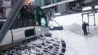 Gavarnie: après une chute de neige