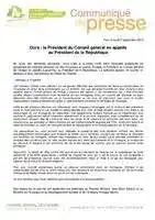 Ours Hollande Bonrepaux