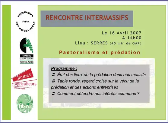 Rencontre inter-massif 2007