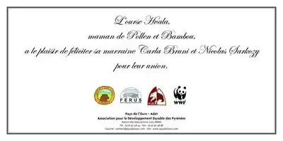 Hvala Voeux Bonheur Carla Bruni