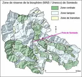 Carte Parc National Espagnol Somiedo
