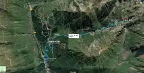 Mer de Nuage depuis le Refuge de la Glère