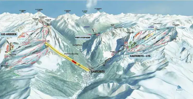 Projet de liaison Cauterets - Luz-Ardiden 2017