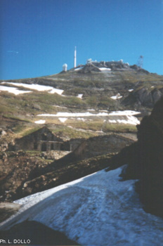 Le Pic du Midi depuis le col Sencours